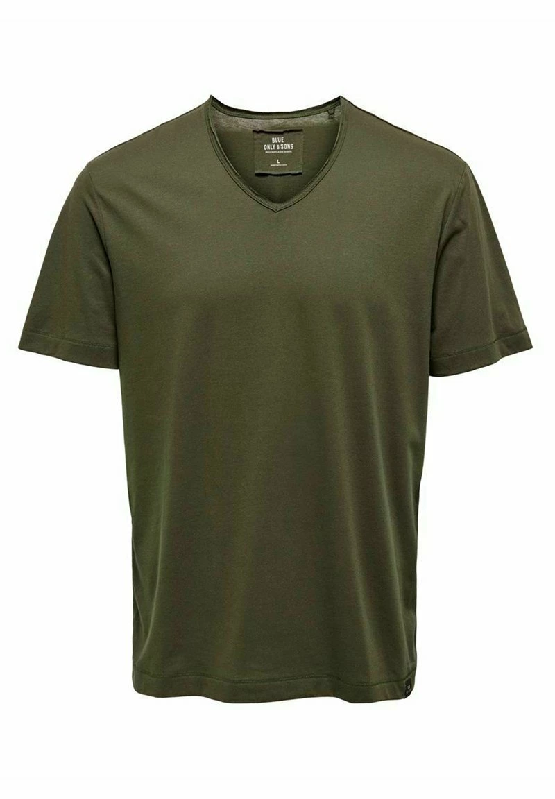 Only & Sons T-Shirt Basic - Canteen | Herren | Bequemes Basic-Shirt für jeden Anlass 6 Only & Sons T-Shirt Basic - Canteen | Herren | Bequemes Basic-Shirt für jeden Anlass – Bild 6