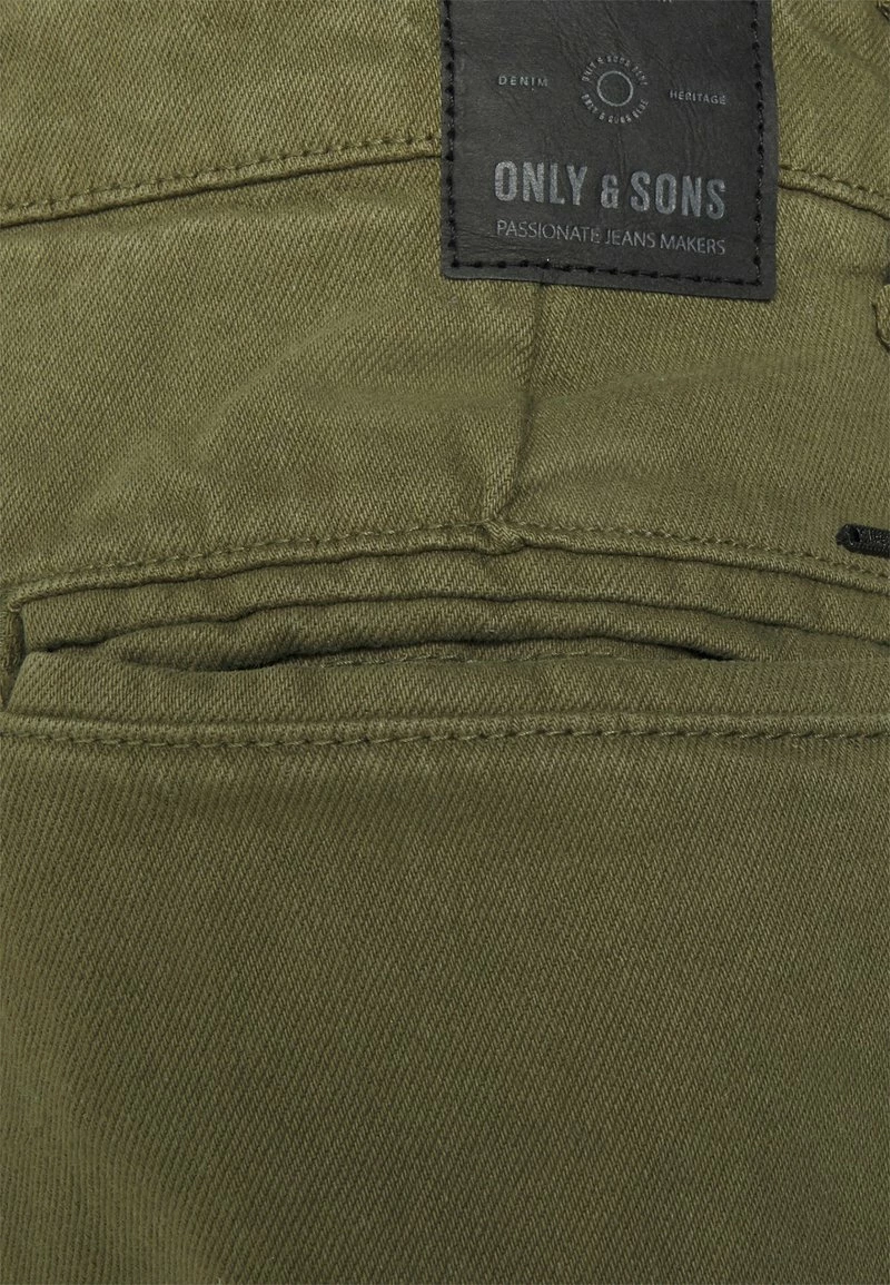 Only & Sons ONSAVI BEAM CHINO TWILL - Chino in Olive Night für Herren 3 Only & Sons ONSAVI BEAM CHINO TWILL - Chino in Olive Night für Herren – Bild 3