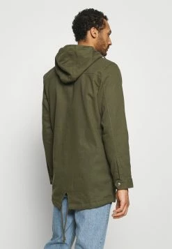 Only & Sons Herren ONSALEX SPRING Parka - Olive Night - Leichter Herrenparka für Frühling -Only & Sons Geschäft 54cb184658a34861a0b32978a8c2e9ab
