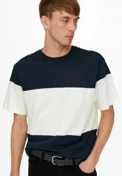 Only & Sons Herren T-Shirt Print - Dark Navy/weiß | Bequemes Baumwollshirt mit modernem Design 9 Only & Sons Herren T-Shirt Print - Dark Navy/weiß | Bequemes Baumwollshirt mit modernem Design -Only & Sons Geschäft 553ab738be4d4638b1e3ac0acf6b25f6