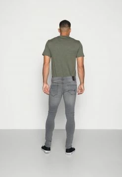 Only & Sons Herren ONSSPUN - Skinny Fit Jeans in Grau Denim - Moderne Herrenjeans -Only & Sons Geschäft 56f3ae16ebae470cae48d2ebc793e325