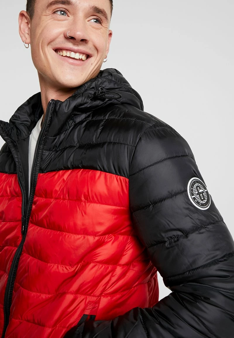 Only & Sons Herren ONSSTEVEN Übergangsjacke in Aura Orange - Leichte Jacke für Herren 4 Only & Sons Herren ONSSTEVEN Übergangsjacke in Aura Orange - Leichte Jacke für Herren – Bild 4