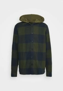 Only & Sons Herren ONSLAIN LIFE CHECK HOODIE - Leichte Jacke in Peat -Only & Sons Geschäft 57d20efca241430189821c73a5343f6b