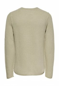 Only & Sons Herren Strickpullover - Pelican | Moderner Pullover für Herren | Premium Strickwaren -Only & Sons Geschäft 58417494fef34f159b5497e8381b9fdc