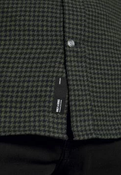 Only & Sons Herren ONSLARS LIFE HOUND TOOTH Hemd - Peat - Stilvolles Freizeithemd für Herren -Only & Sons Geschäft 58a39cf565a34284b32fce17e1d3b6a8