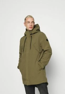 Only & Sons Herren ONSHALL - Parka in Olive Night - Modischer Herrenparka für alle Jahreszeiten