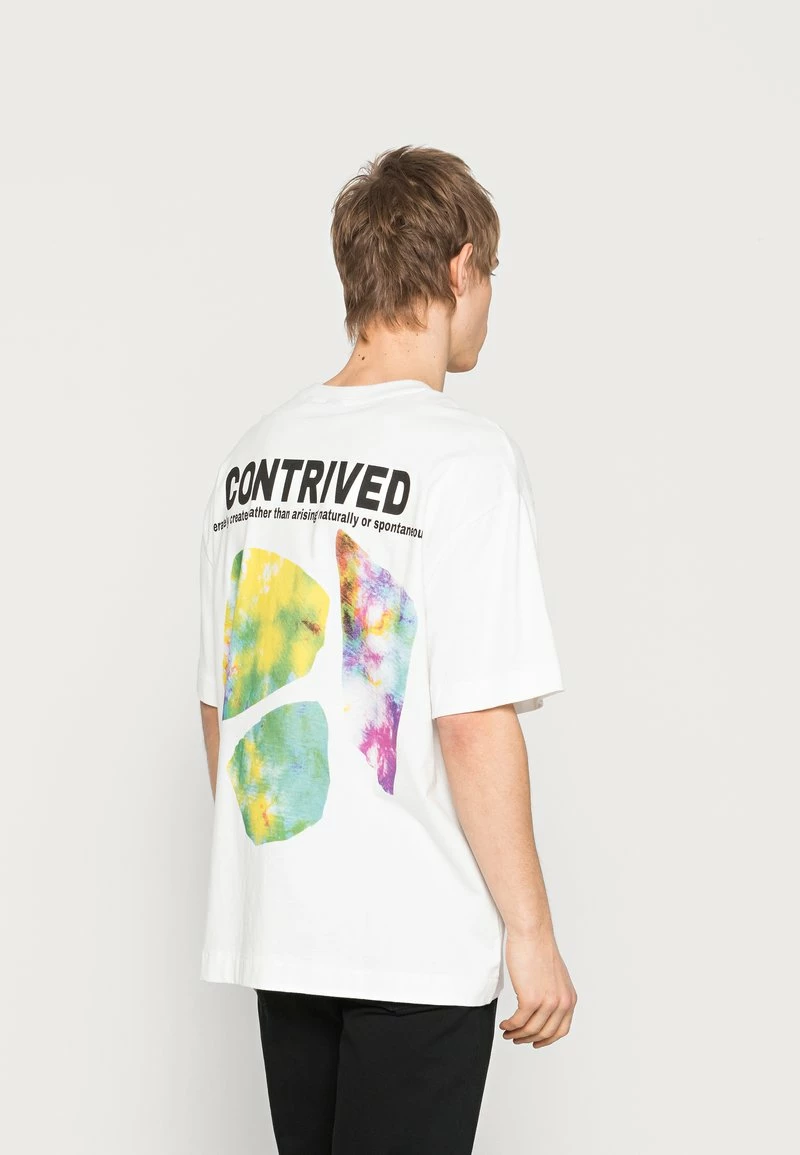 Only & Sons Herren ONSILLIAN PRINT TEE - Modernes Design T-Shirt in Weiß 1 Only & Sons Herren ONSILLIAN PRINT TEE - Modernes Design T-Shirt in Weiß