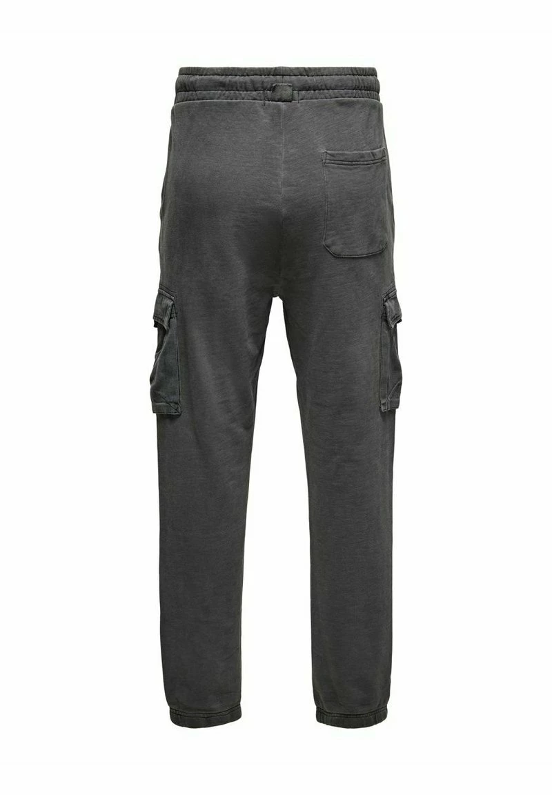 Only & Sons Herren Cargohose - Schwarz | Bequem & Stilvoll | Mode für Männer 4 Only & Sons Herren Cargohose - Schwarz | Bequem & Stilvoll | Mode für Männer – Bild 4