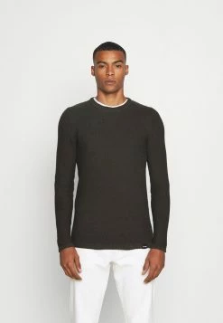 Only & Sons ONSDAN STRUCTURE CREW NECK Strickpullover - Peat