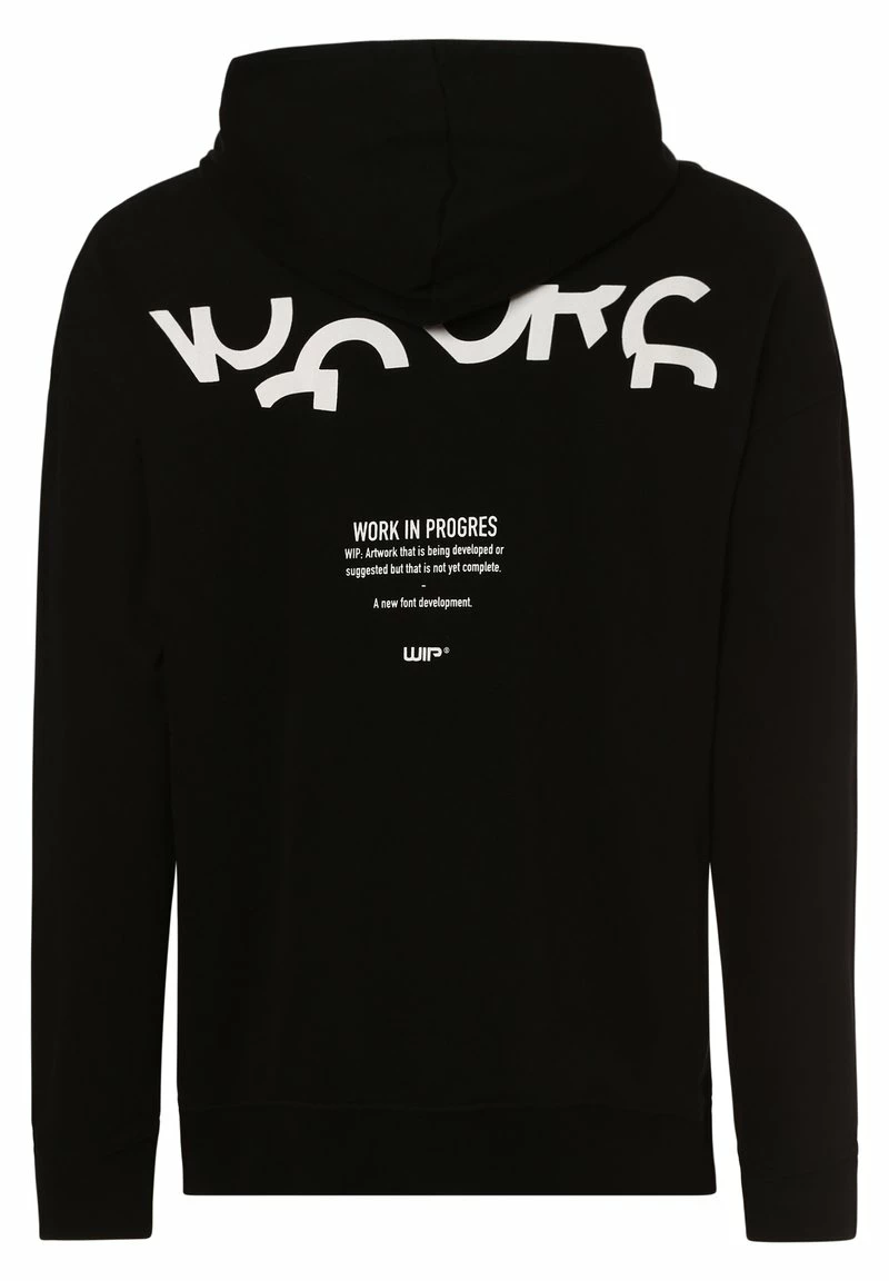 Only & Sons Herren ONSKIRK Kapuzenpullover Schwarz | Bequemer Hoodie für Herren 2 Only & Sons Herren ONSKIRK Kapuzenpullover Schwarz | Bequemer Hoodie für Herren – Bild 2