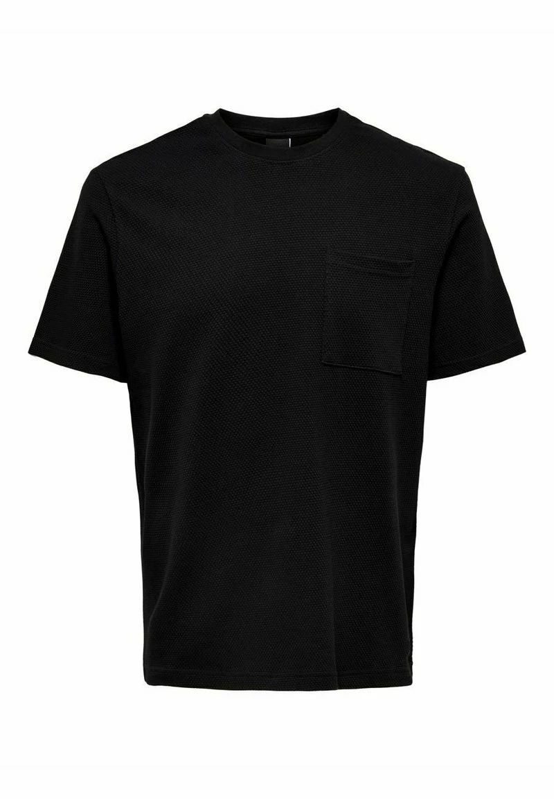Only & Sons Herren T-Shirt Print - Schwarz | Modisches Baumwoll-Shirt für jeden Tag 6 Only & Sons Herren T-Shirt Print - Schwarz | Modisches Baumwoll-Shirt für jeden Tag – Bild 6
