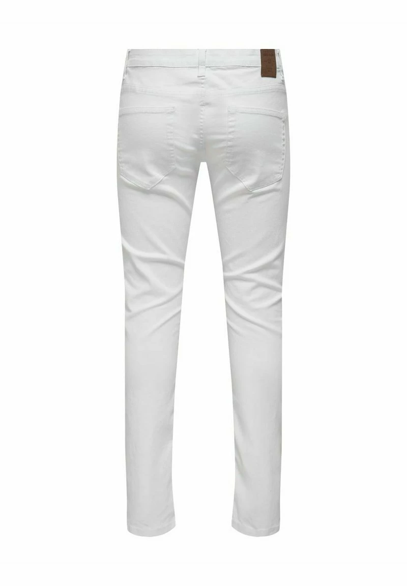Only & Sons Herren ONSLOOM - Jeans Slim Fit in Weiß | Moderne Passform | Hochwertiges Denim 2 Only & Sons Herren ONSLOOM - Jeans Slim Fit in Weiß | Moderne Passform | Hochwertiges Denim – Bild 2