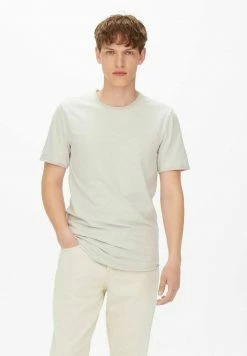Only & Sons ONSBENNE - Basic T-Shirt für Herren - Glacier Gray
