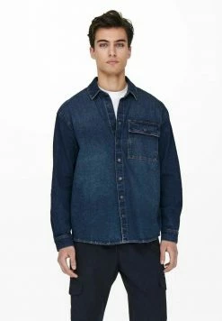 Only & Sons Herren Jeansjacke - Blue Denim | Moderne Jeansjacke für Herren