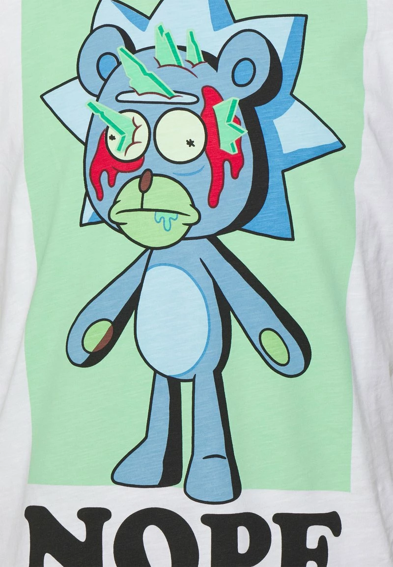 Only & Sons ONSRICKNMORTY T-Shirt Unisex - Print Design - Hellweiß 3 Only & Sons ONSRICKNMORTY T-Shirt Unisex - Print Design - Hellweiß – Bild 3