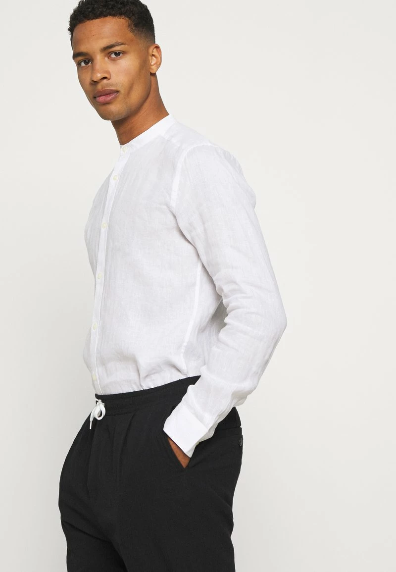 Only & Sons Herren ONSKARLO MAO SHIRT - Premium Freizeithemd in Weiß 4 Only & Sons Herren ONSKARLO MAO SHIRT - Premium Freizeithemd in Weiß – Bild 4