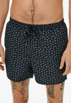 Only & Sons Herren Badeshorts - Dark Navy - Bequeme & Stylische Badehose