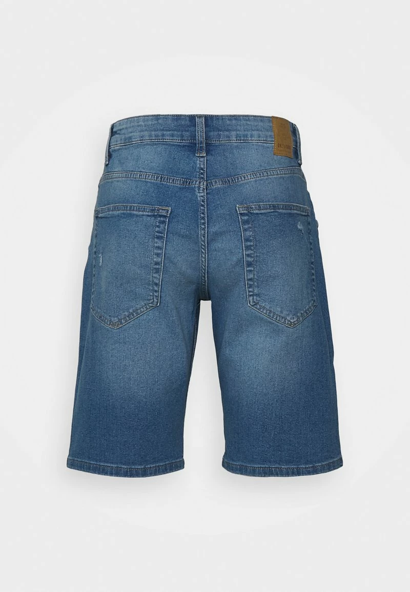Only & Sons Herren ONSAVI Jeans Shorts - Blau Denim - Modische Sommershorts für Männer 2 Only & Sons Herren ONSAVI Jeans Shorts - Blau Denim - Modische Sommershorts für Männer – Bild 2