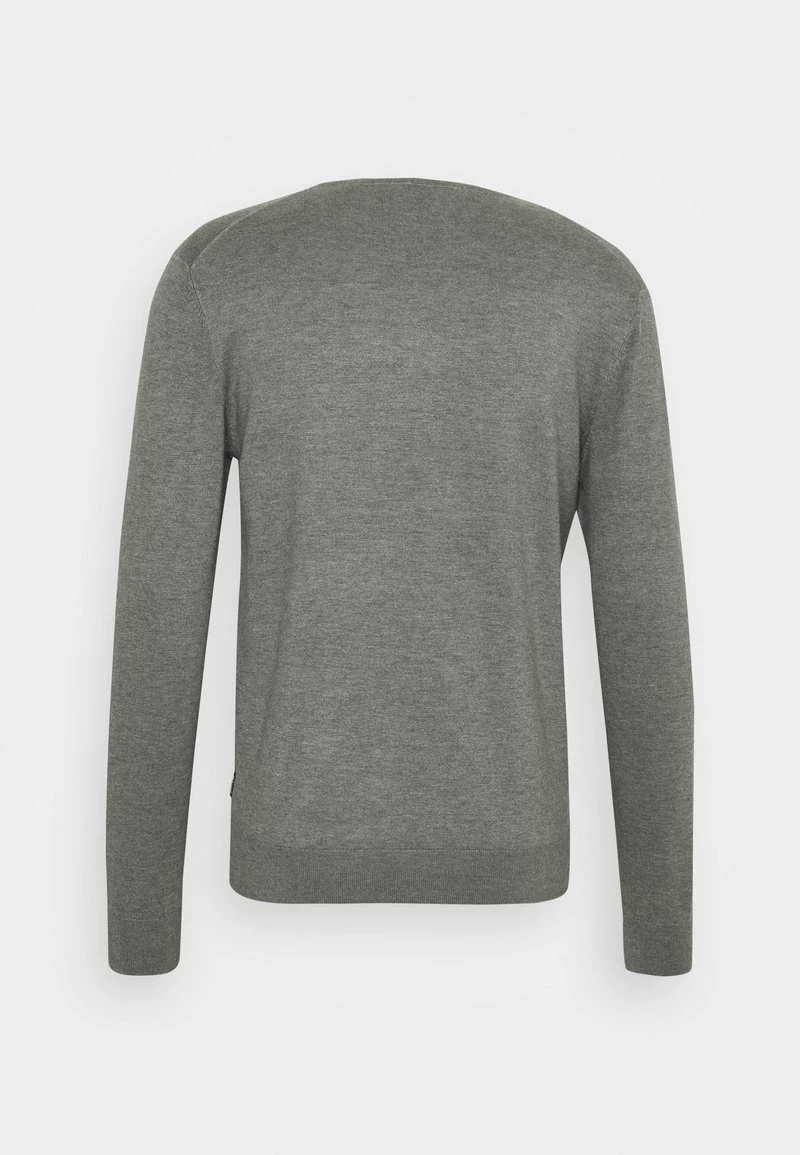Only & Sons Herren ONSWYLER LIFE CREW - Strickpullover - Medium Grey Melange | Mode für Herren 6 Only & Sons Herren ONSWYLER LIFE CREW - Strickpullover - Medium Grey Melange | Mode für Herren – Bild 6
