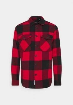 Only & Sons Herren ONSMILO LIFE CHECK Hemd - Fiery Red | Freizeithemd -Only & Sons Geschäft 608c26a4fa4c4ecfadcc5d283901c8bd