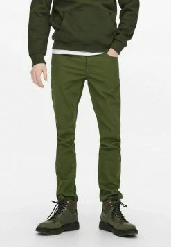 Only & Sons Herren ONSLOOM - Jeans Slim Fit - Olive Night | Moderne Passform & stilvolles Design