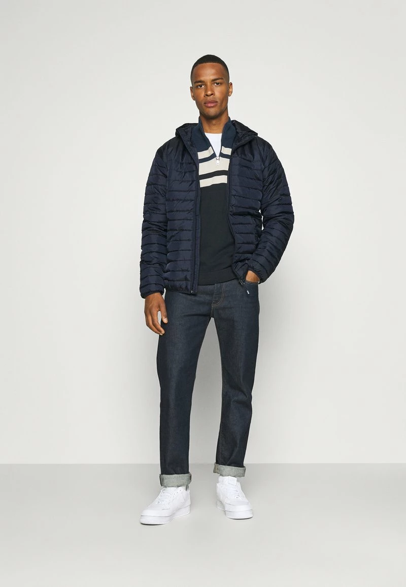 Only & Sons Herren ONSPAUL QUILTED HOOD JACKET - Übergangsjacke - Dark Navy 5 Only & Sons Herren ONSPAUL QUILTED HOOD JACKET - Übergangsjacke - Dark Navy – Bild 5