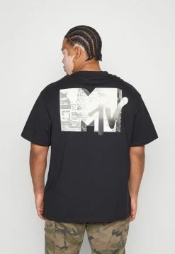 Only & Sons Herren ONSMTV T-Shirt Print - Schwarz | Lifestyle T-Shirt -Only & Sons Geschäft 614e7c0505bf47ed941fc1f0b2975597