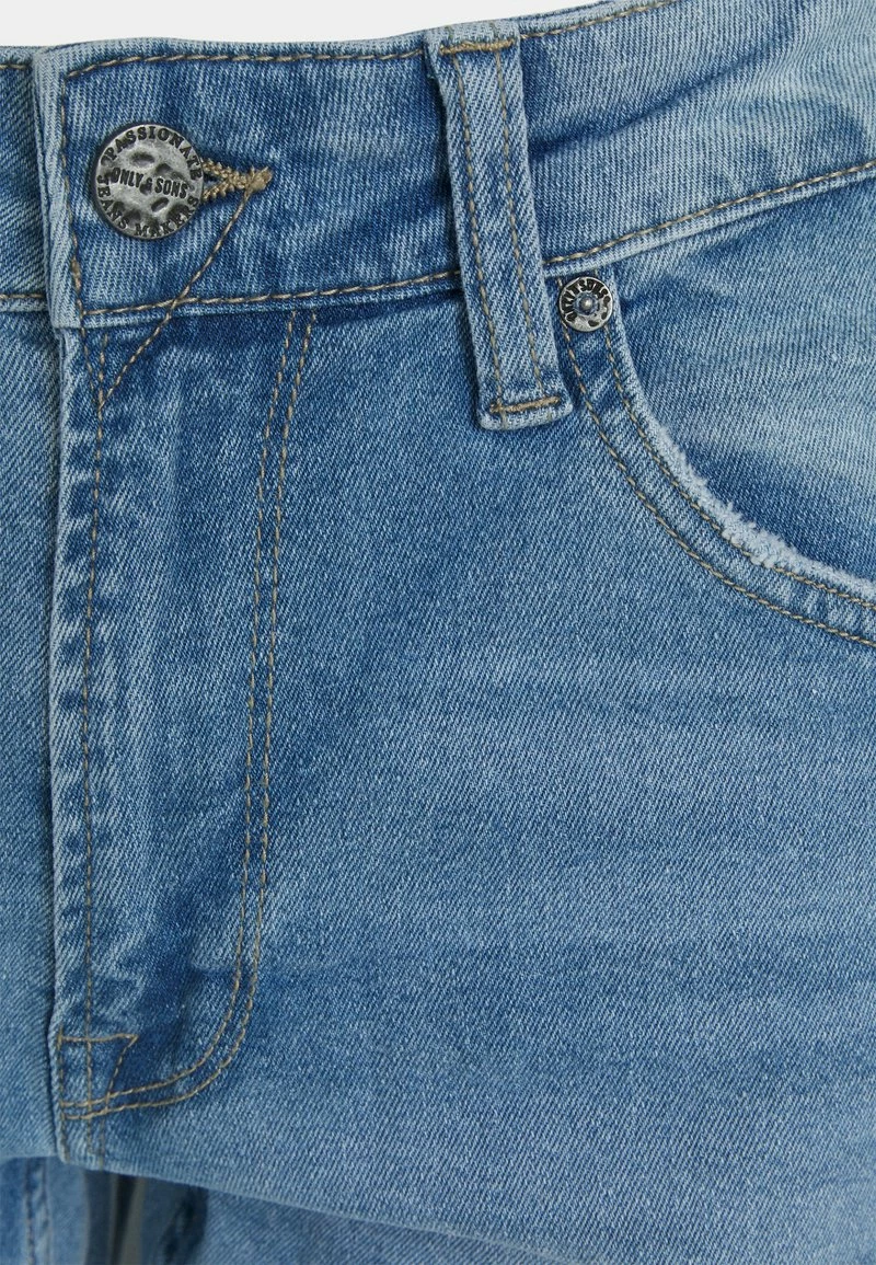 Only & Sons Herren ONSWEFT LIFE - Slim Fit Jeans - Blaue Denim 3 Only & Sons Herren ONSWEFT LIFE - Slim Fit Jeans - Blaue Denim – Bild 3