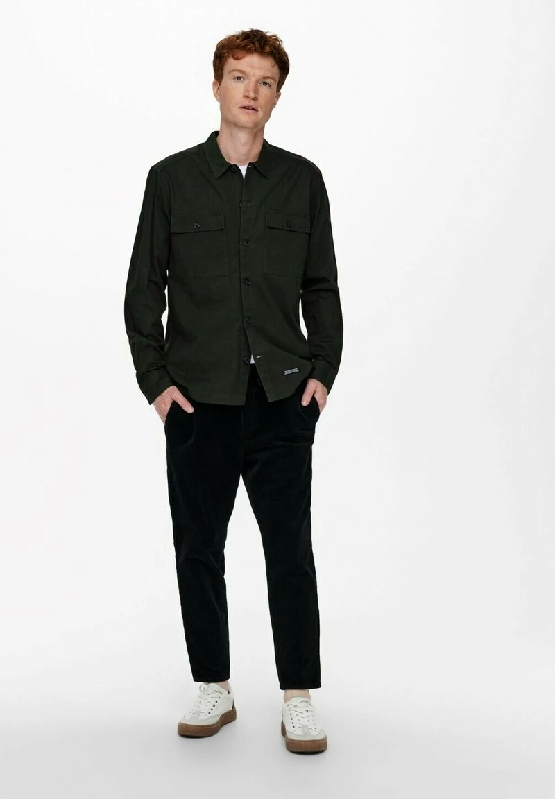 Only & Sons Herren Stoffhose - Elegante Hosen in Schwarz 2 Only & Sons Herren Stoffhose - Elegante Hosen in Schwarz – Bild 2