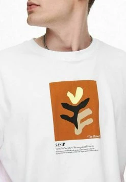 Only & Sons Herren T-Shirt Print - Bright White | Modisches Basic-Top 10 Only & Sons Herren T-Shirt Print - Bright White | Modisches Basic-Top -Only & Sons Geschäft 61faa3045c6a480694b42fb6294d969f