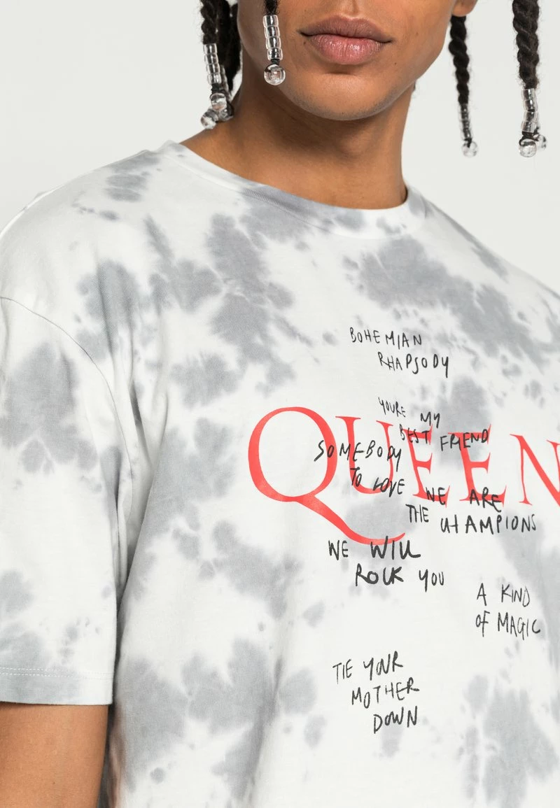 Only & Sons ONSQUEEN TEE UNISEX - Weißes T-Shirt mit Druck 5 Only & Sons ONSQUEEN TEE UNISEX - Weißes T-Shirt mit Druck – Bild 5