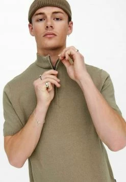 Only & Sons Herren T-Shirt Print - Chinchilla | Modernes Design & Komfort -Only & Sons Geschäft 62b5dd6219df45cc889e7016f9d225e5