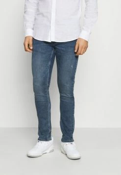Only & Sons Herren ONSLOOM LIFE - Skinny Fit Jeans - Blau Denim