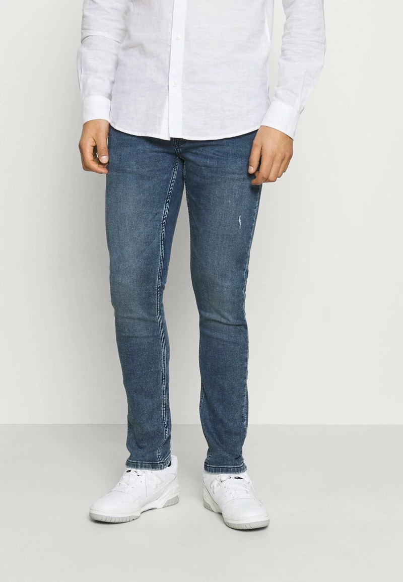 Only & Sons Herren ONSLOOM LIFE - Skinny Fit Jeans - Blau Denim 1 Only & Sons Herren ONSLOOM LIFE - Skinny Fit Jeans - Blau Denim