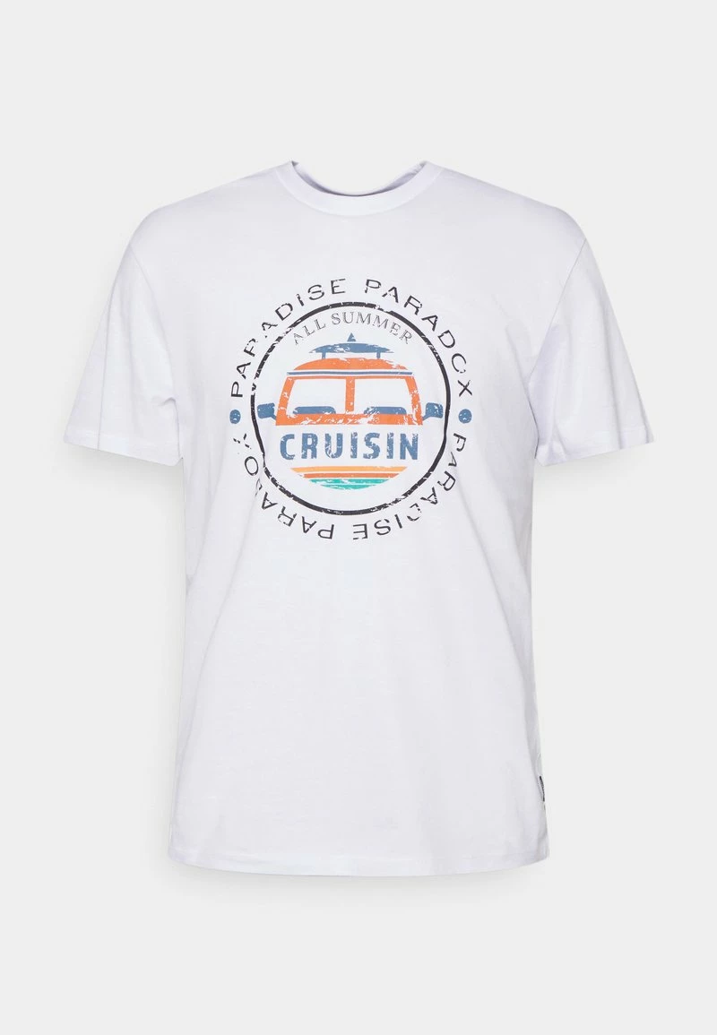 Only & Sons Herren ONSTED T-Shirt Print - Hellweiß – Modernes Design & Bequemer Tragekomfort 2 Only & Sons Herren ONSTED T-Shirt Print - Hellweiß – Modernes Design & Bequemer Tragekomfort – Bild 2