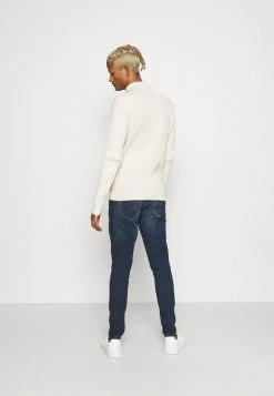 Only & Sons Herren ONSWARP LIFE DAMAGE - Slim Fit Jeans in Blue Denim -Only & Sons Geschäft 64a1ecf3a5884893b17bb8acf8602c6f