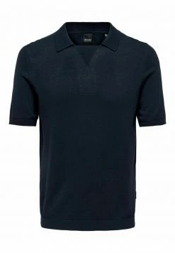 Only & Sons Herren T-Shirt Basic - Dunkelblau | Hochwertiges Basic-Shirt für Herren -Only & Sons Geschäft 64c9420699df47a08bf8ec62949f11ba