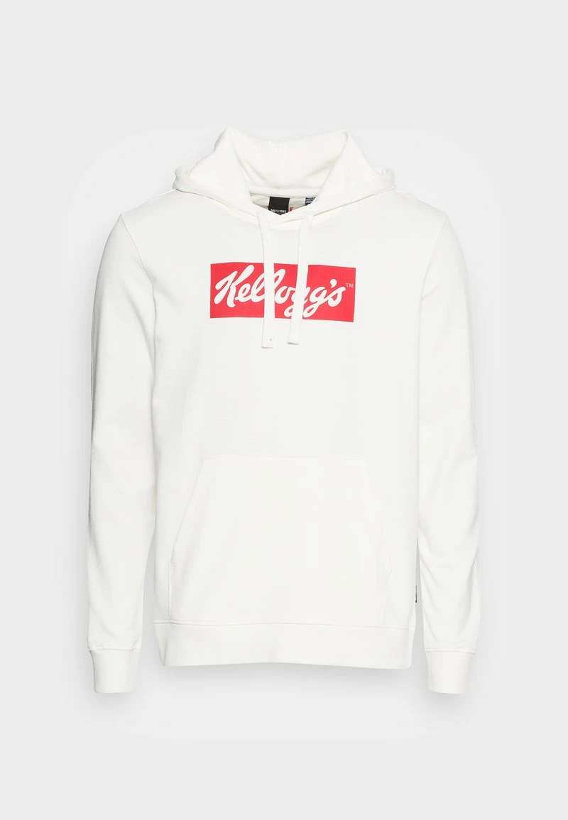 Only & Sons ONSKELLOGGS Hoodie Unisex - Kapuzenpullover Star White | Herren | Sweatshirts & Hoodies 4 Only & Sons ONSKELLOGGS Hoodie Unisex - Kapuzenpullover Star White | Herren | Sweatshirts & Hoodies – Bild 4