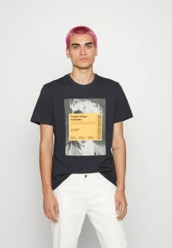 Only & Sons Herren ONSCODY LIFE TEE - Print T-Shirt in Dunkelblau - Modernes Design | Bequemer Schnitt