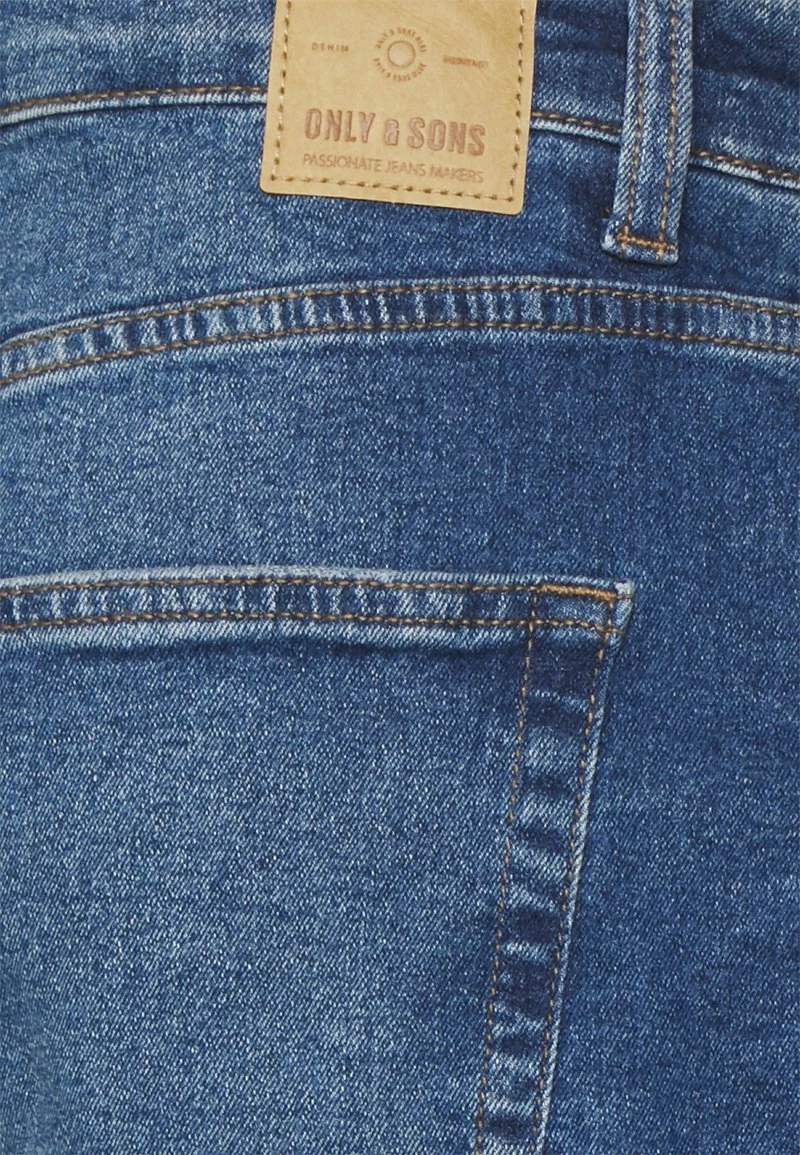 Only & Sons Herren ONSAVI LIFE Jeans Shorts - Blaue Denim Kurz hose 3 Only & Sons Herren ONSAVI LIFE Jeans Shorts - Blaue Denim Kurz hose – Bild 3