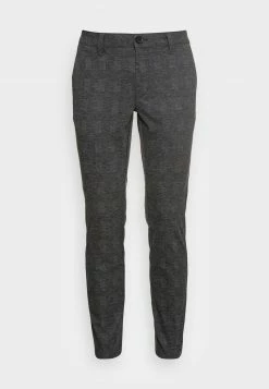 Only & Sons Herren ONSMARK NEW CHECK PANT - Chino in Schwarz | Stilvolle Herrenhose für jeden Anlass -Only & Sons Geschäft 669161158db44c3989cda3a9f69107f9