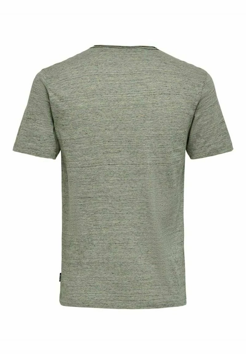 Only & Sons ONSALBERT LIFE NEW - Basic Herren T-Shirt in Pelican | Modernes Design & Hochwertiger Komfort 5 Only & Sons ONSALBERT LIFE NEW - Basic Herren T-Shirt in Pelican | Modernes Design & Hochwertiger Komfort – Bild 5