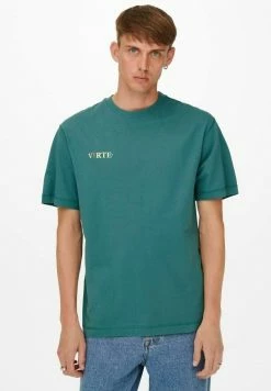 Only & Sons Herren ONSWILBERT TEE - T-Shirt Print - Hydro - stilvolle und bequeme Herrenmode -Only & Sons Geschäft 68127ca71df24e0e820785b14d13b42b