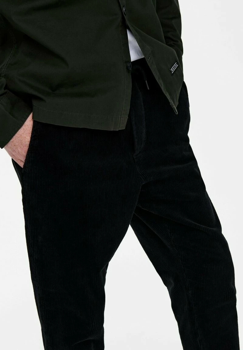 Only & Sons Herren Stoffhose - Elegante Hosen in Schwarz 4 Only & Sons Herren Stoffhose - Elegante Hosen in Schwarz – Bild 4