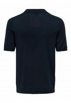 Only & Sons Herren T-Shirt Basic - Dunkelblau | Hochwertiges Basic-Shirt für Herren -Only & Sons Geschäft 68a94c06b37d4efb91de4be5aa675d7a