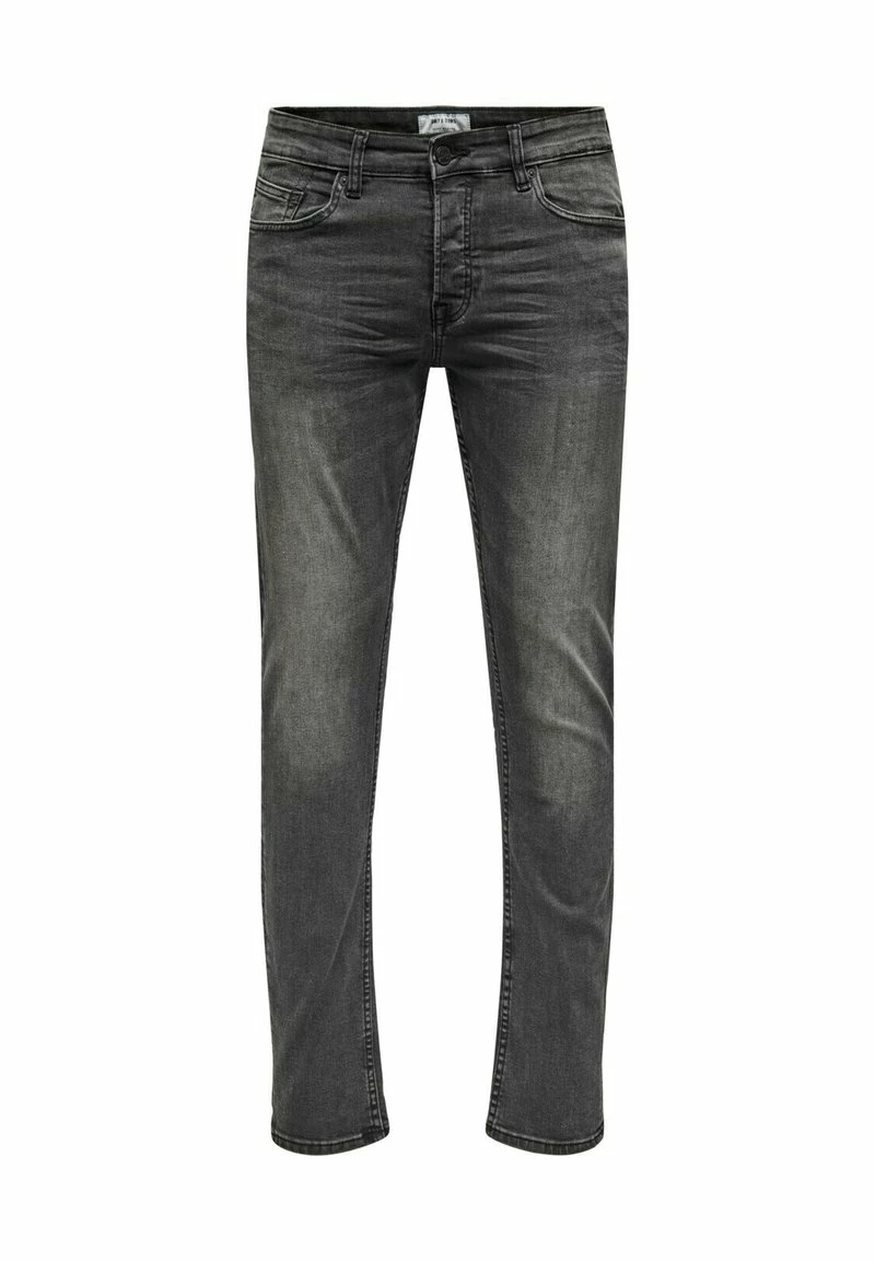 Only & Sons Herren Jeans Slim Fit - Grau | Moderne Passform & Stil 5 Only & Sons Herren Jeans Slim Fit - Grau | Moderne Passform & Stil – Bild 5