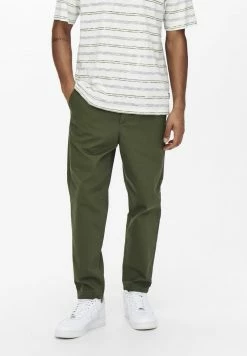 Only & Sons Herren ONSDEW TAPERED - Chino in Olive Night