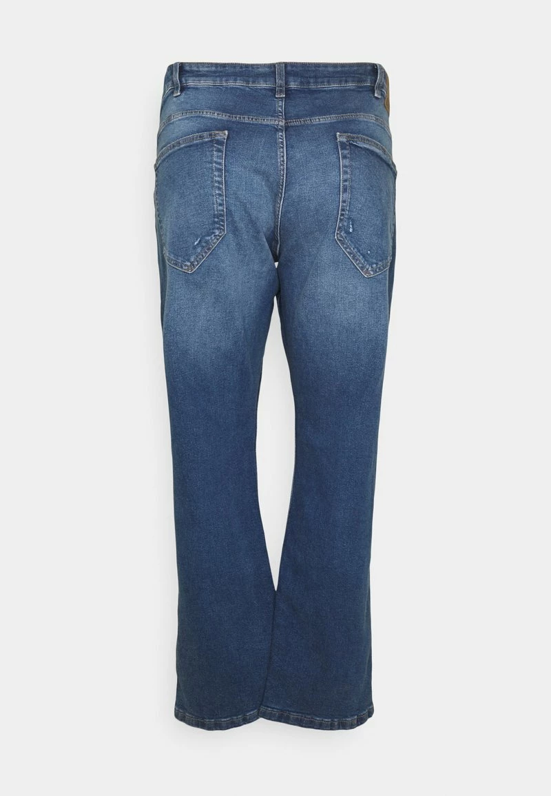 Only & Sons ONSLOOM LIFE - Straight Leg Jeans in Blau Denim für Herren 2 Only & Sons ONSLOOM LIFE - Straight Leg Jeans in Blau Denim für Herren – Bild 2