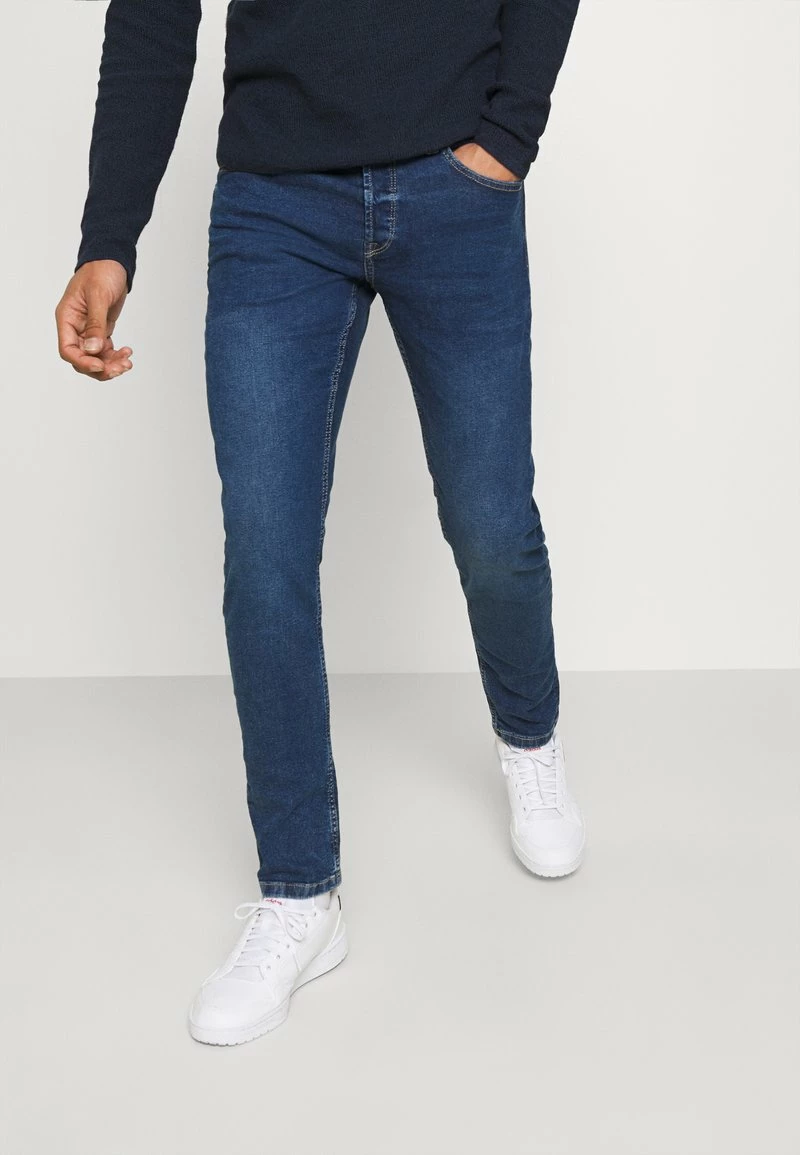 Only & Sons Herren ONSLOOM LIFE - Skinny Fit Jeans in Blau Denim | Moderne Herrenjeans 1 Only & Sons Herren ONSLOOM LIFE - Skinny Fit Jeans in Blau Denim | Moderne Herrenjeans
