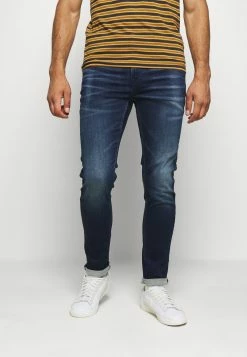 Only & Sons Herren ONSLOOM LIFE ZIP - Slim Fit Jeans - Blau